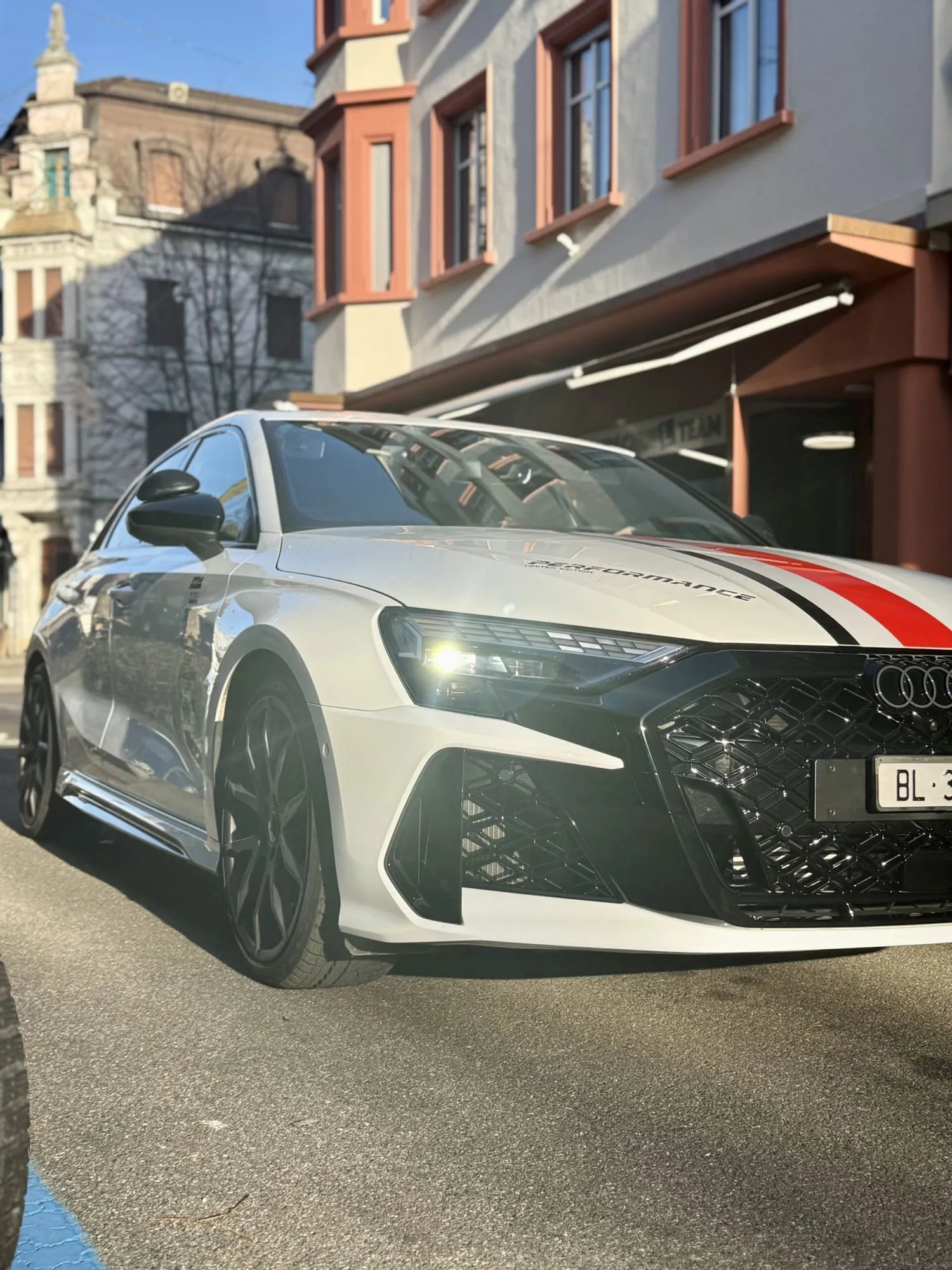 Audi RS3 von Christian Stuker, Fahrschulauto mit Automat